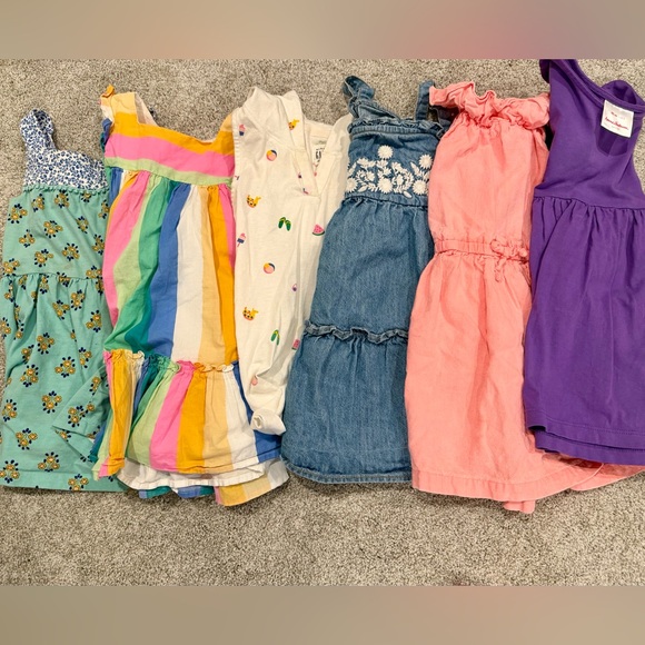 Other - 3T Girls Summer Dresses - Hanna Andersson, Gap, Carter’s - 6 in Total
